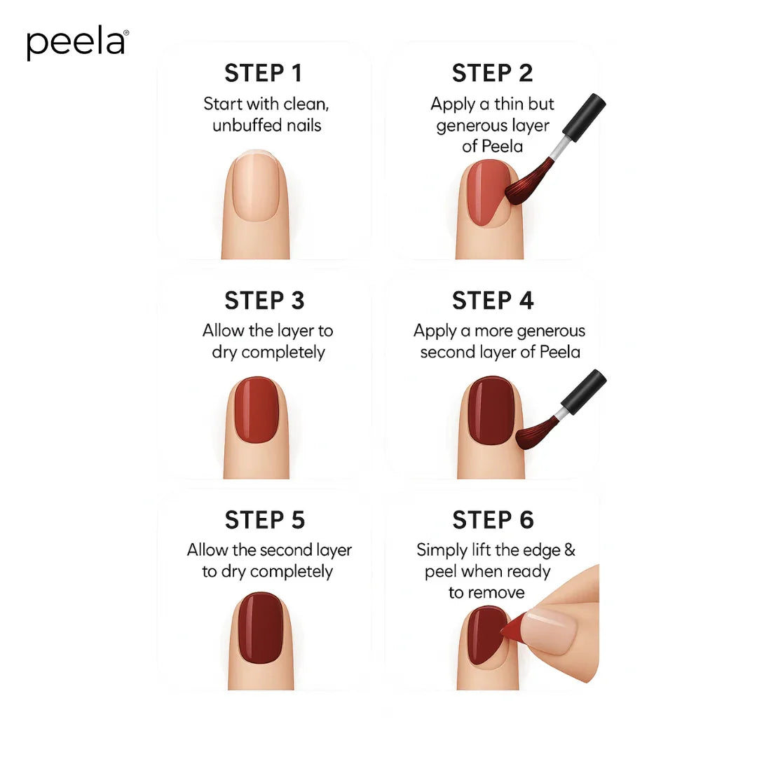 Birthday Nail Polish Set (15% Off!) - peelanails - peela - peelable - peelablenailpolish - nailpolish - 5ml - 10ml - bundles