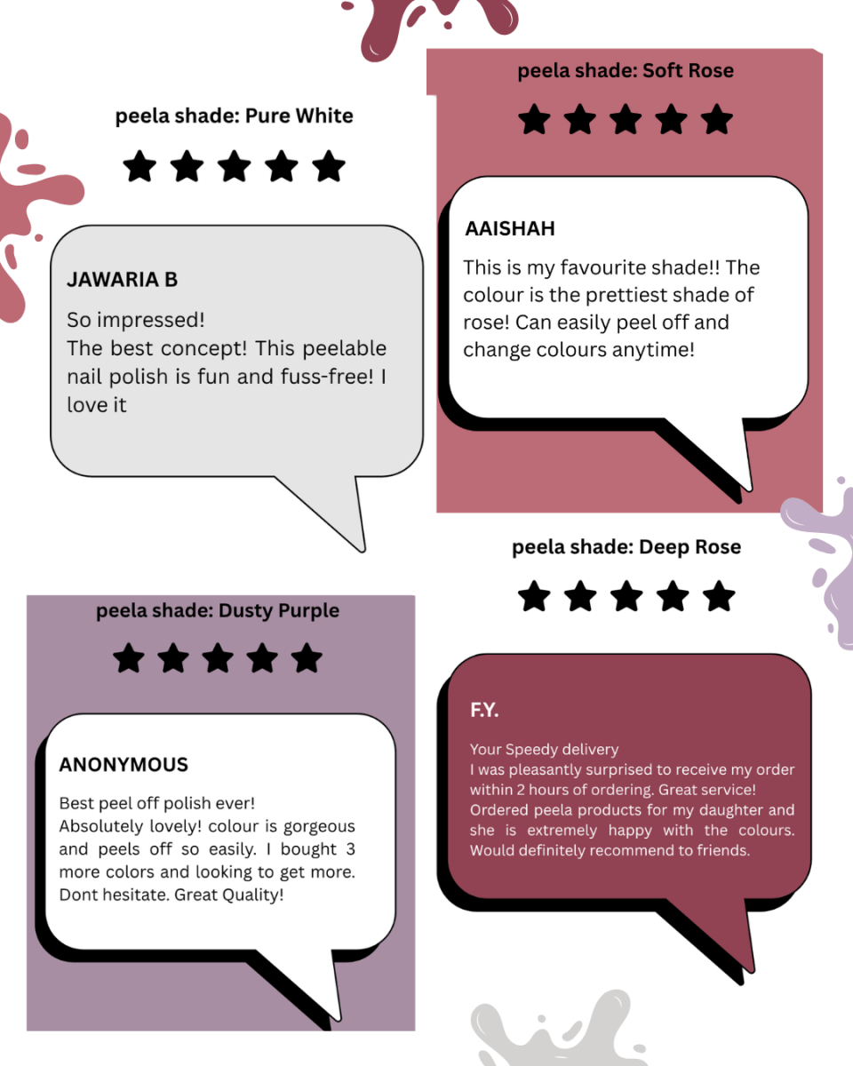 Bridesmaid Nail Polish Gift Set (20% Off!) - peelanails - peela - peelable - peelablenailpolish - nailpolish - 5ml - 10ml - bundles