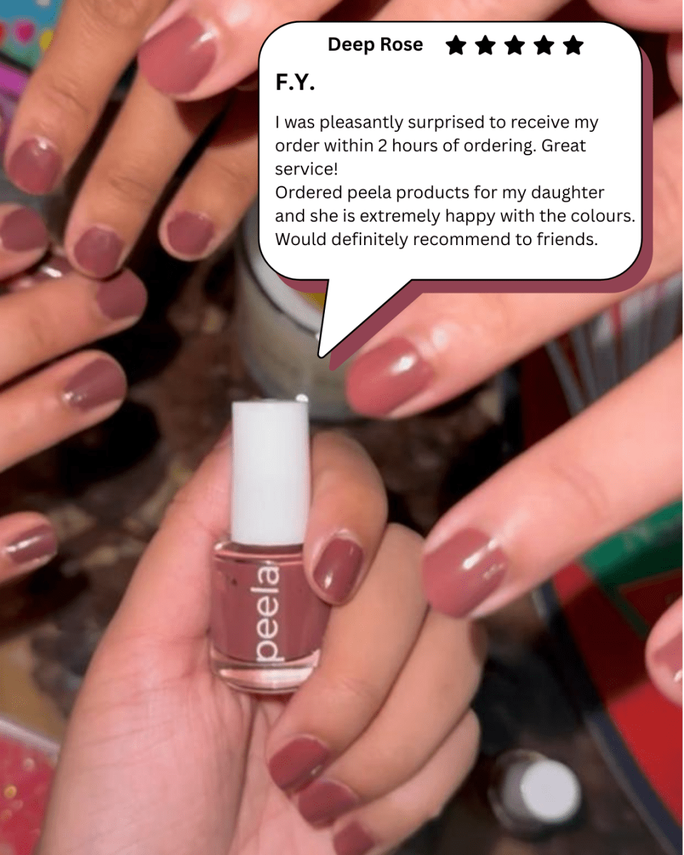 Deep Rose 40 - 10ml - peelanails - peela - peelable - peelablenailpolish - nailpolish - 5ml - 10ml - bundles