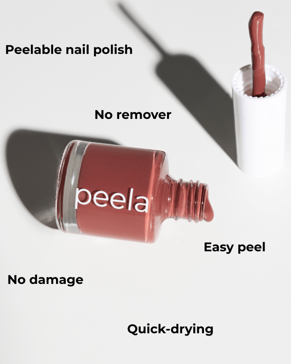 Deep Rose 40 - 10ml - peelanails - peela - peelable - peelablenailpolish - nailpolish - 5ml - 10ml - bundles