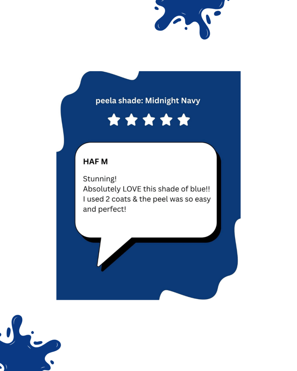 Midnight Navy 09 - 5ml - peelanails - peela - peelable - peelablenailpolish - nailpolish - 5ml - 10ml - bundles