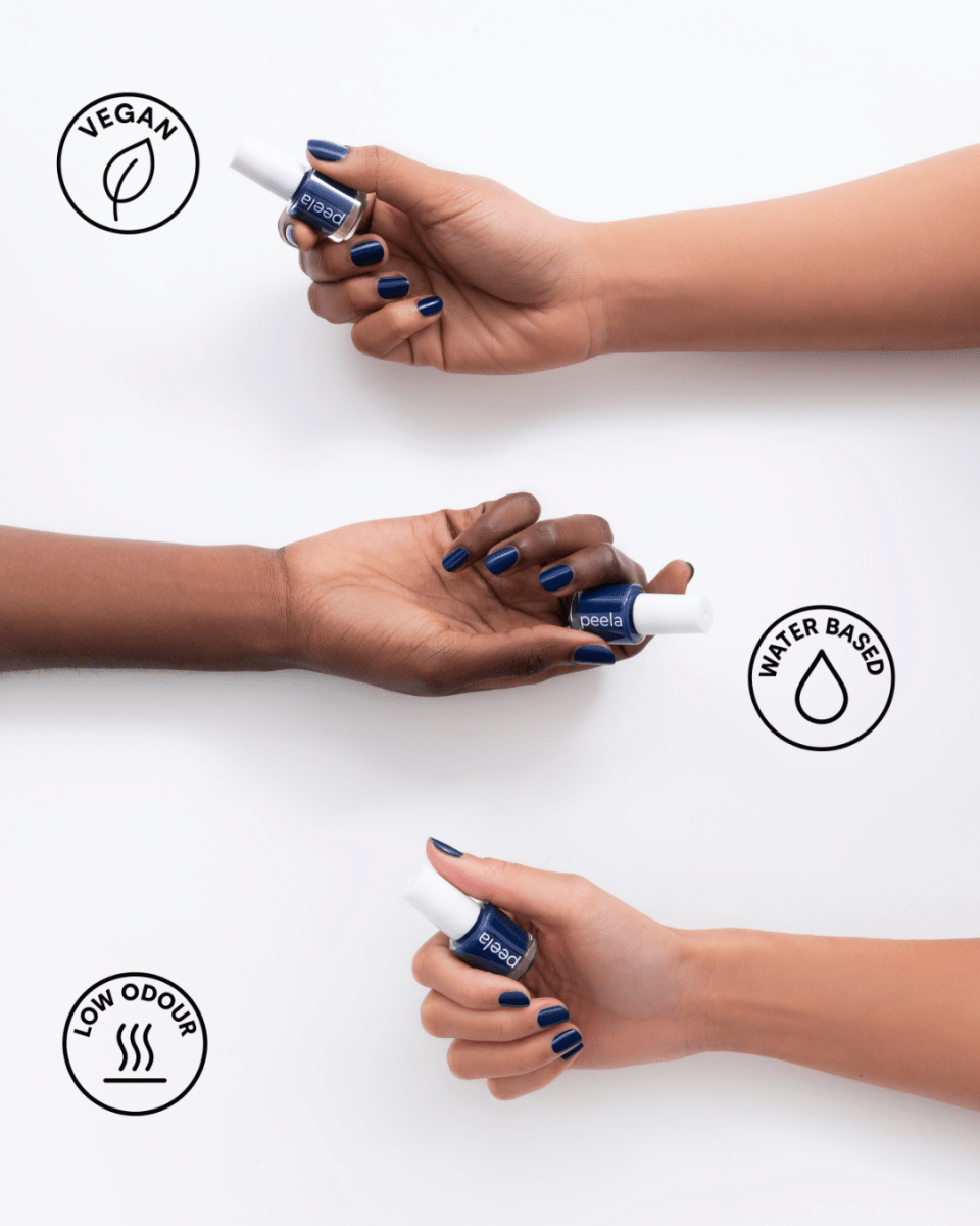 Midnight Navy 09 - 5ml - peelanails - peela - peelable - peelablenailpolish - nailpolish - 5ml - 10ml - bundles