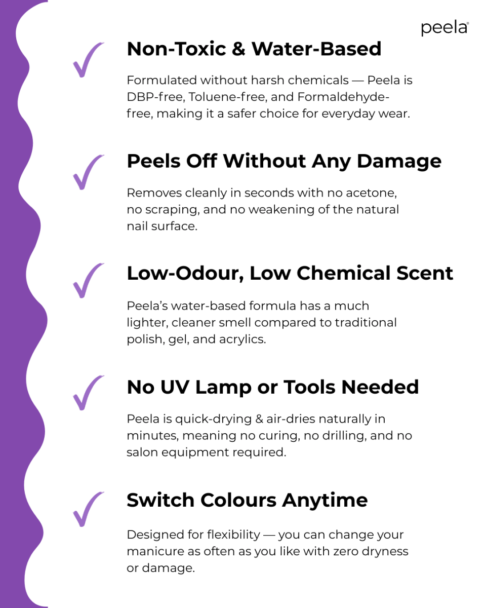 Royal Purple Peela Shade 41 - 5ml - peelanails - peela - peelable - peelablenailpolish - nailpolish - 5ml - 10ml - bundles