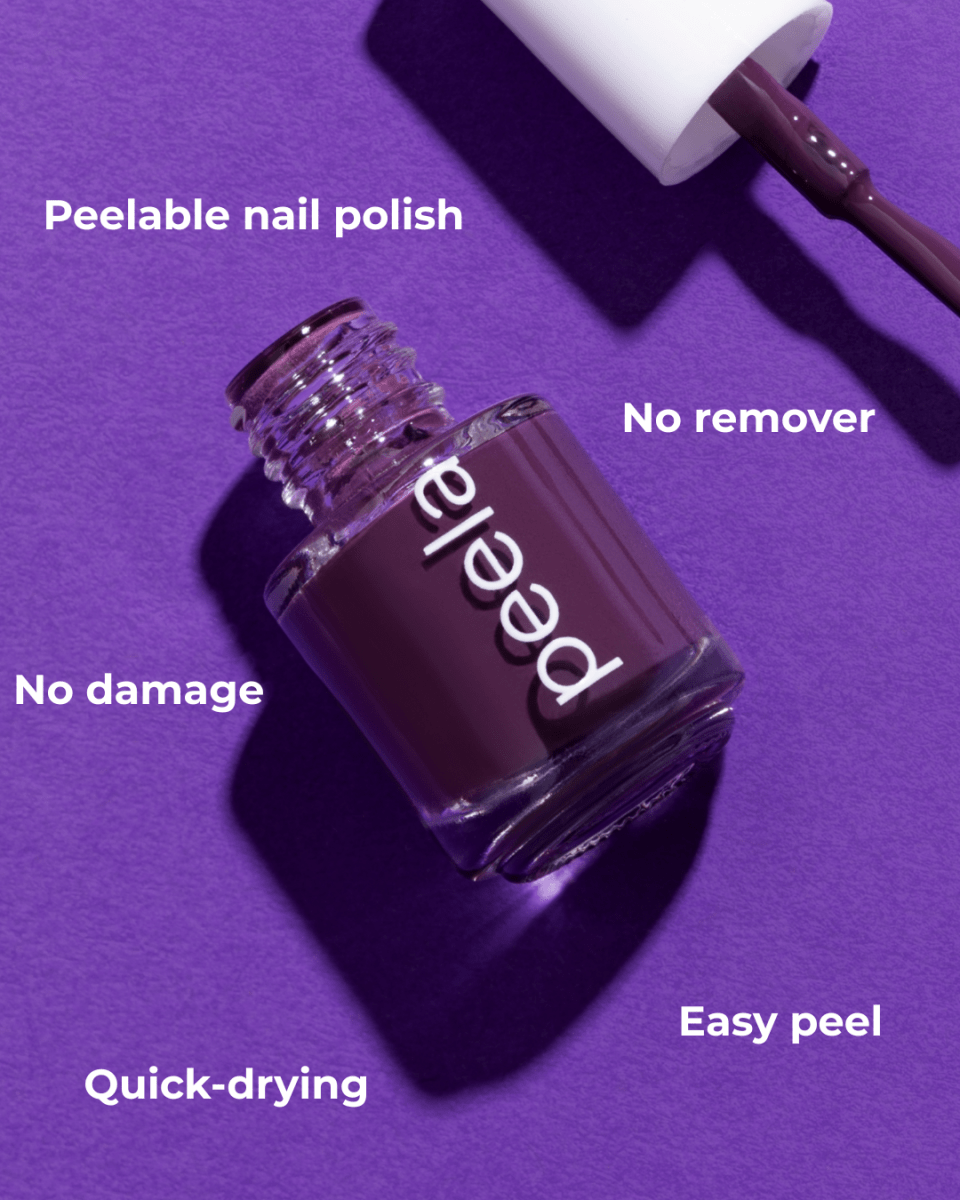 Royal Purple Peela Shade 41 - 5ml - peelanails - peela - peelable - peelablenailpolish - nailpolish - 5ml - 10ml - bundles