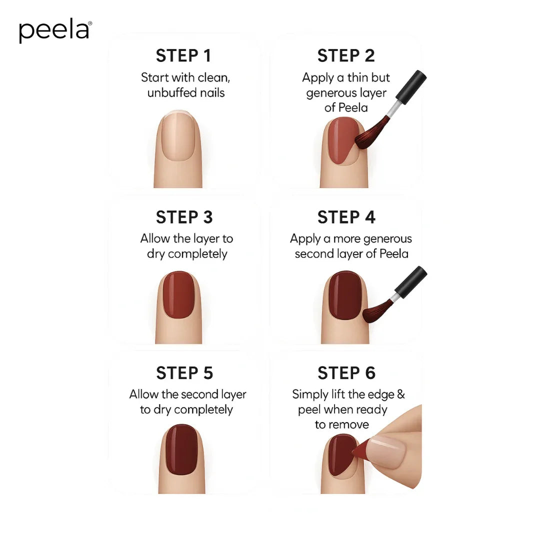 SAVE 22% Off Peela Mini 5ml Set - peelanails - peela - peelable - peelablenailpolish - nailpolish - 5ml - 10ml - bundles