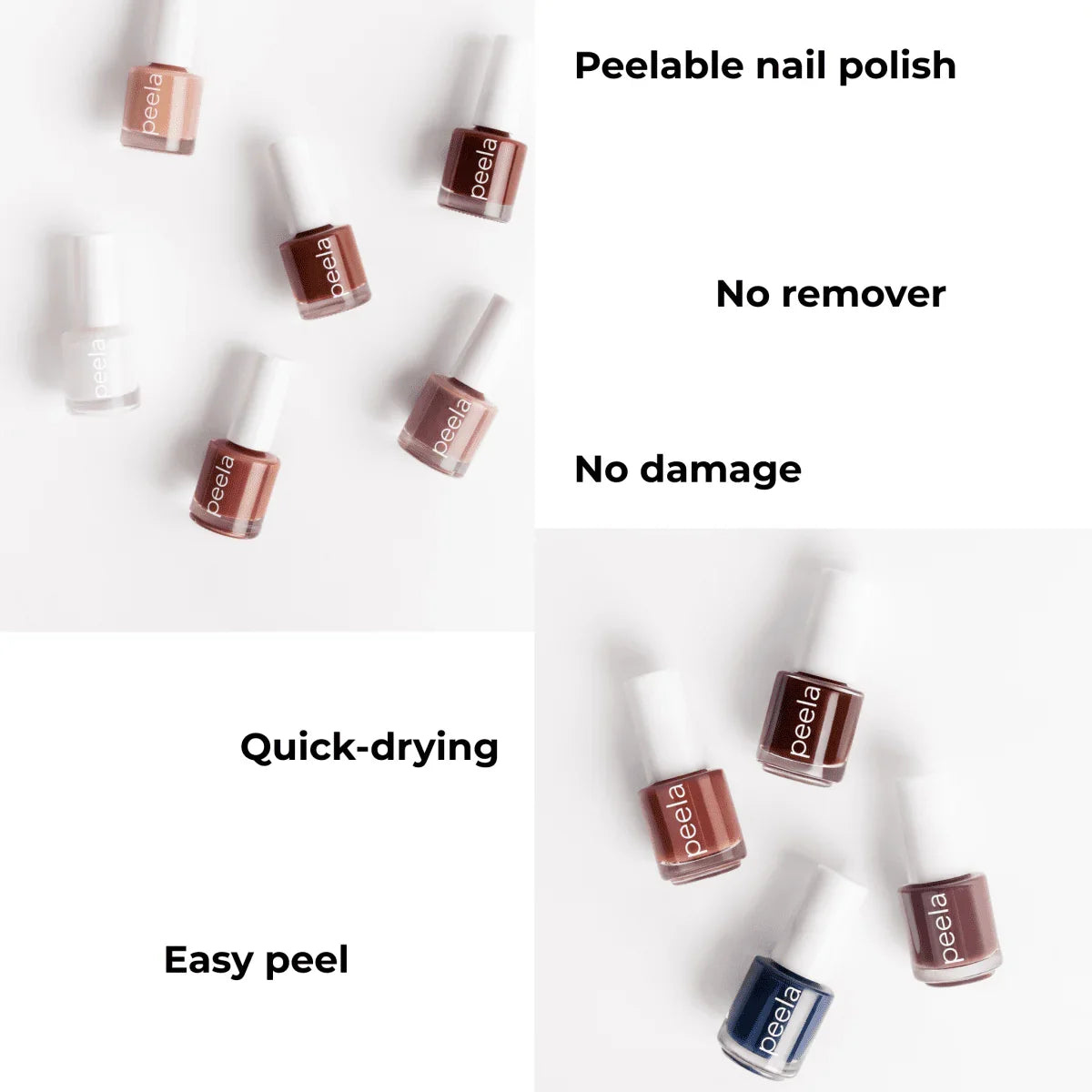 The Complete Collection - peelanails - peela - peelable - peelablenailpolish - nailpolish - 5ml - 10ml - bundles