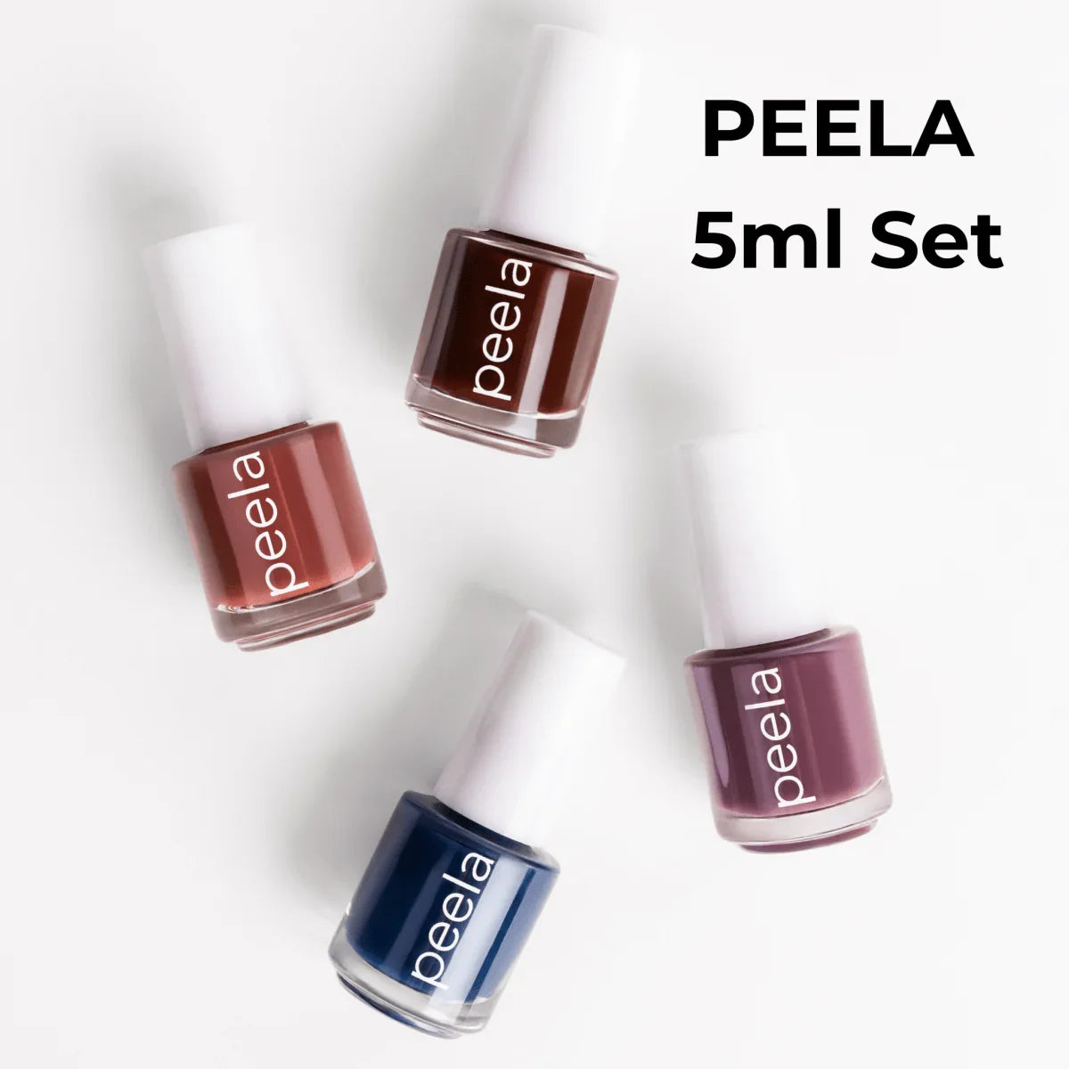 The Discovery Set - peelanails - peela - peelable - peelablenailpolish - nailpolish - 5ml - 10ml - bundles