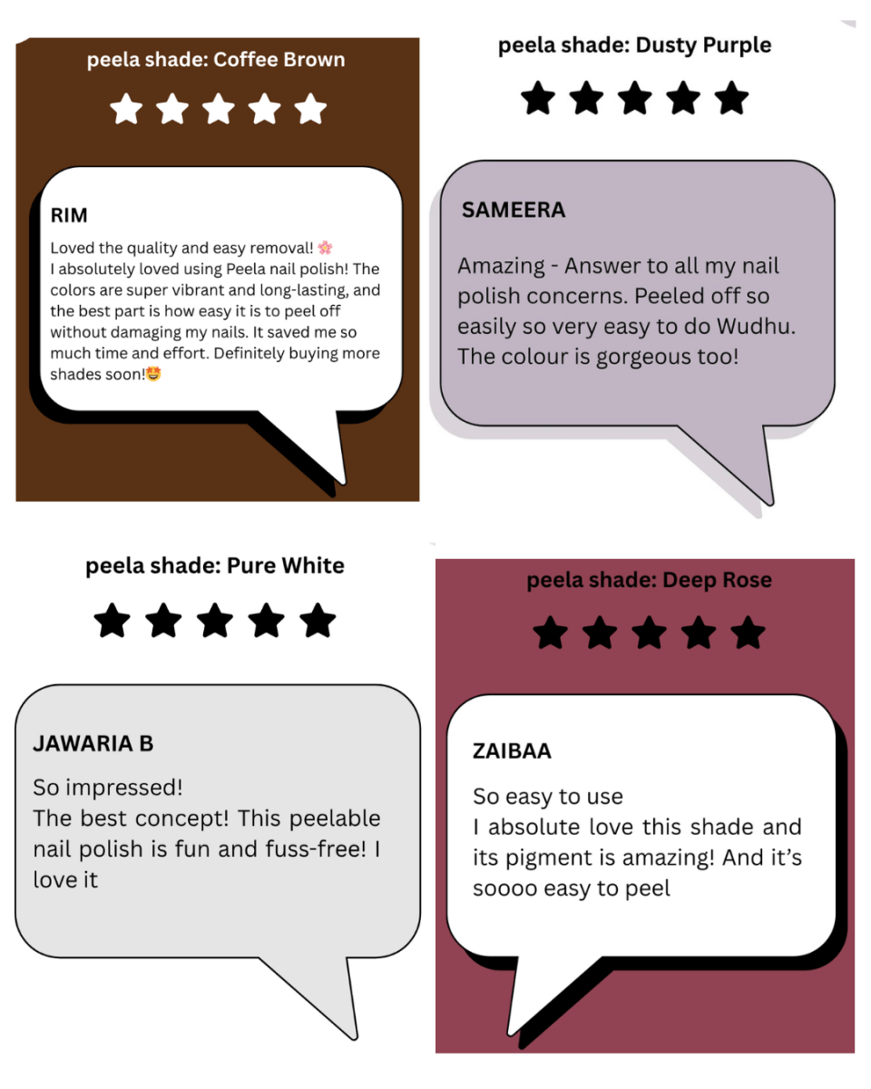 40% Off Peela 10ml Nail Polish Set - peelanails - peela - peelable - peelablenailpolish - nailpolish - 5ml - 10ml - bundles