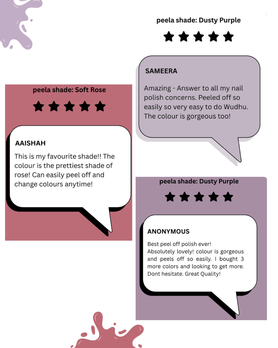 Birthday Nail Polish Set (15% Off!) - peelanails - peela - peelable - peelablenailpolish - nailpolish - 5ml - 10ml - bundles