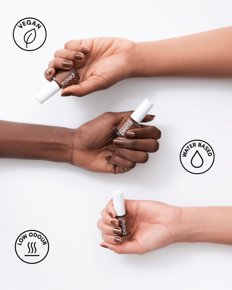 Coffee Brown 10 - 10ml - peelanails - peela - peelable - peelablenailpolish - nailpolish - 5ml - 10ml - bundles