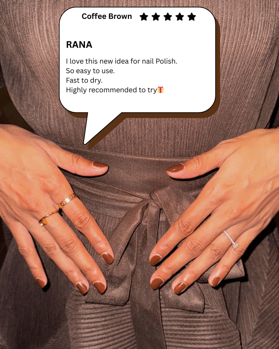 Coffee Brown 10 - 10ml - peelanails - peela - peelable - peelablenailpolish - nailpolish - 5ml - 10ml - bundles