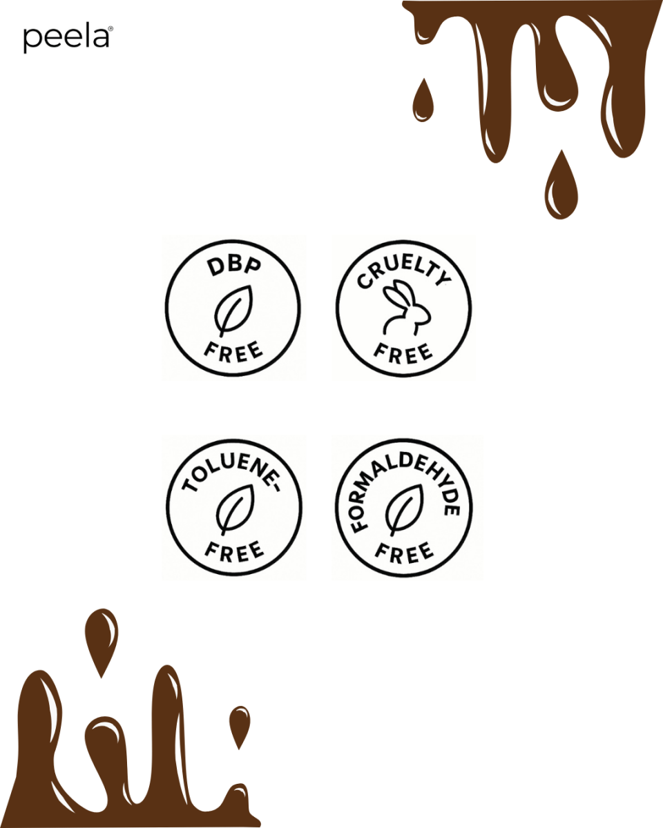 Coffee Brown 10 - 10ml - peelanails - peela - peelable - peelablenailpolish - nailpolish - 5ml - 10ml - bundles