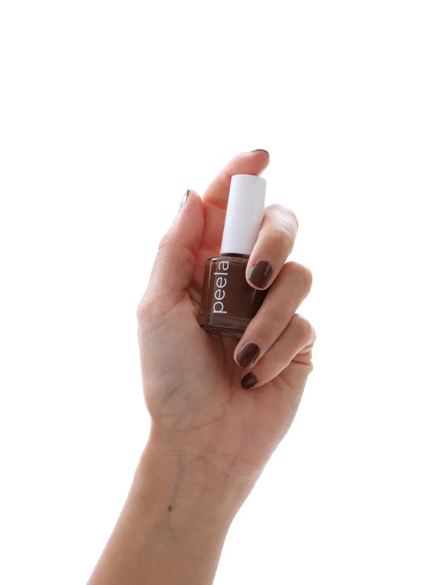 Coffee Brown Peela Shade 10 - peelanails - peela - peelable - peelablenailpolish - nailpolish - 5ml - 10ml - bundles