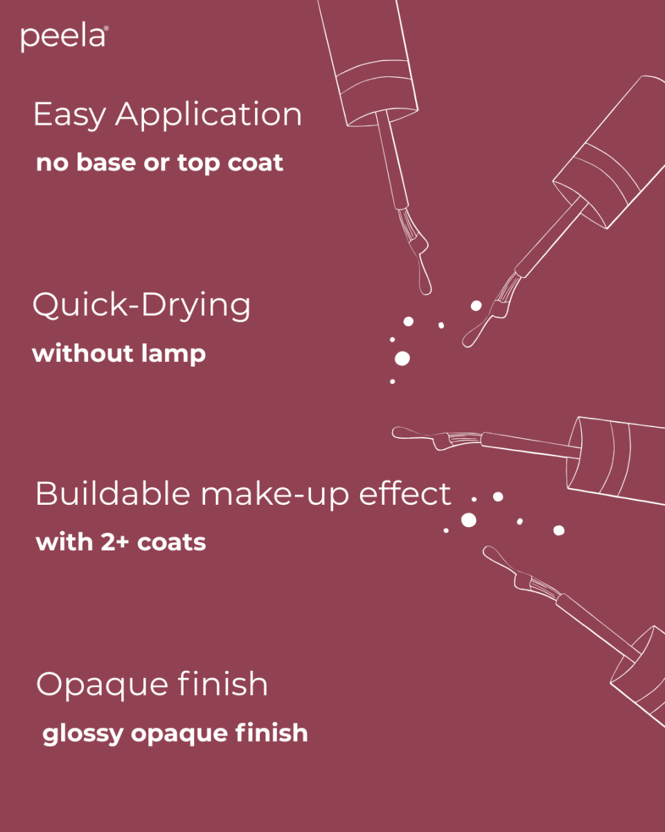 Deep Rose 40 - 10ml - peelanails - peela - peelable - peelablenailpolish - nailpolish - 5ml - 10ml - bundles