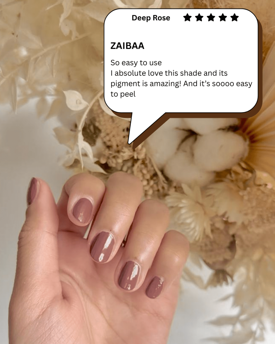 Deep Rose 40 - 10ml - peelanails - peela - peelable - peelablenailpolish - nailpolish - 5ml - 10ml - bundles