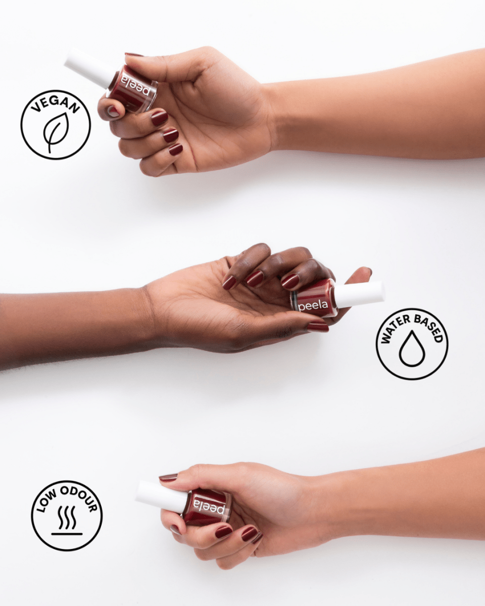 Deep Wine 14 - 10ml - peelanails - peela - peelable - peelablenailpolish - nailpolish - 5ml - 10ml - bundles