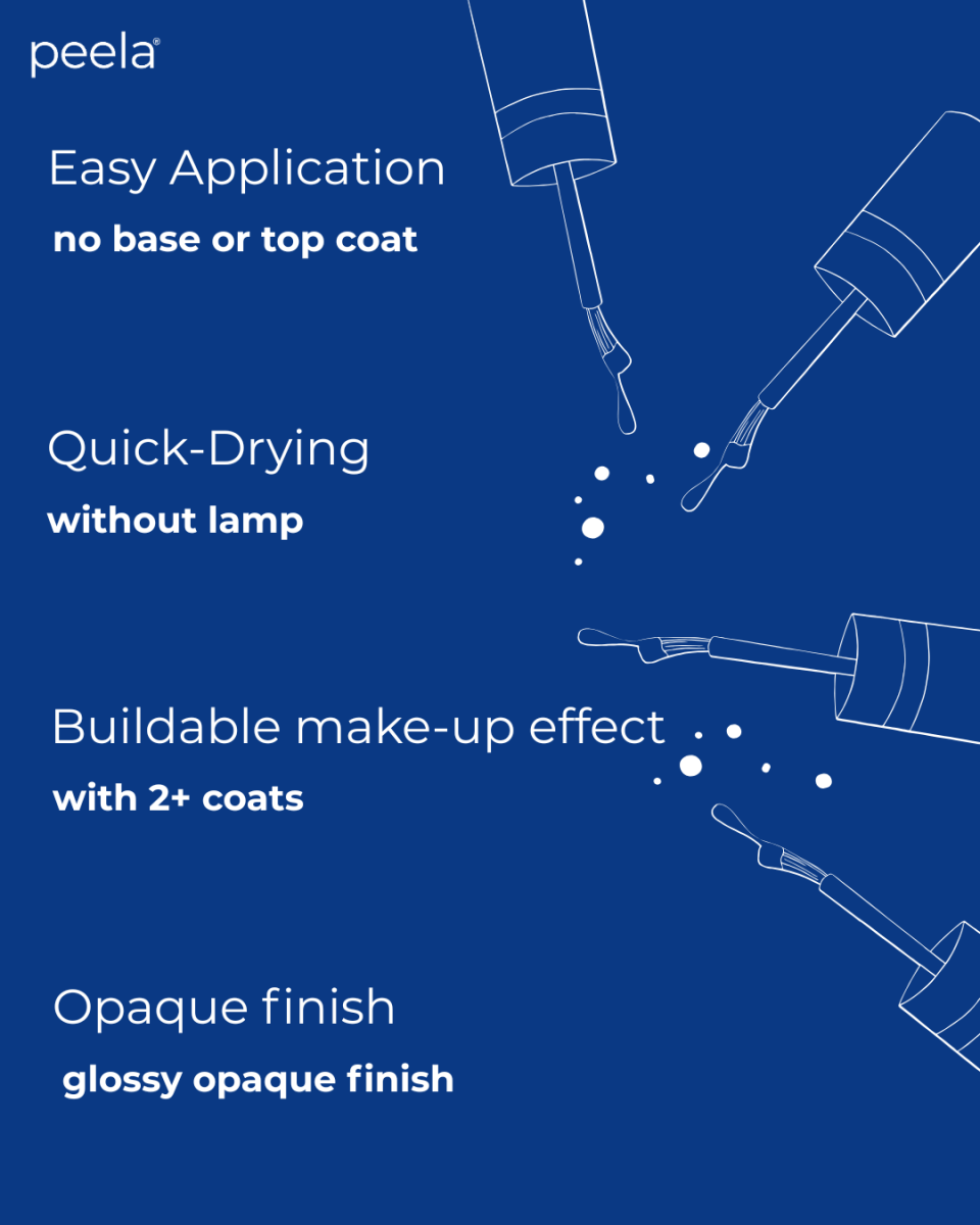 Midnight Navy 09 - 5ml - peelanails - peela - peelable - peelablenailpolish - nailpolish - 5ml - 10ml - bundles