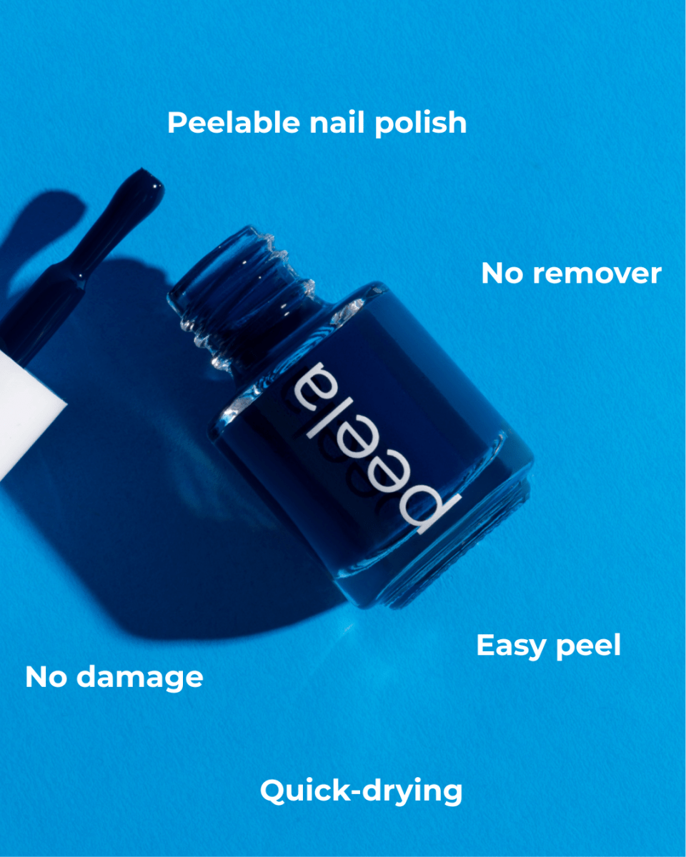 Midnight Navy 09 - 5ml - peelanails - peela - peelable - peelablenailpolish - nailpolish - 5ml - 10ml - bundles