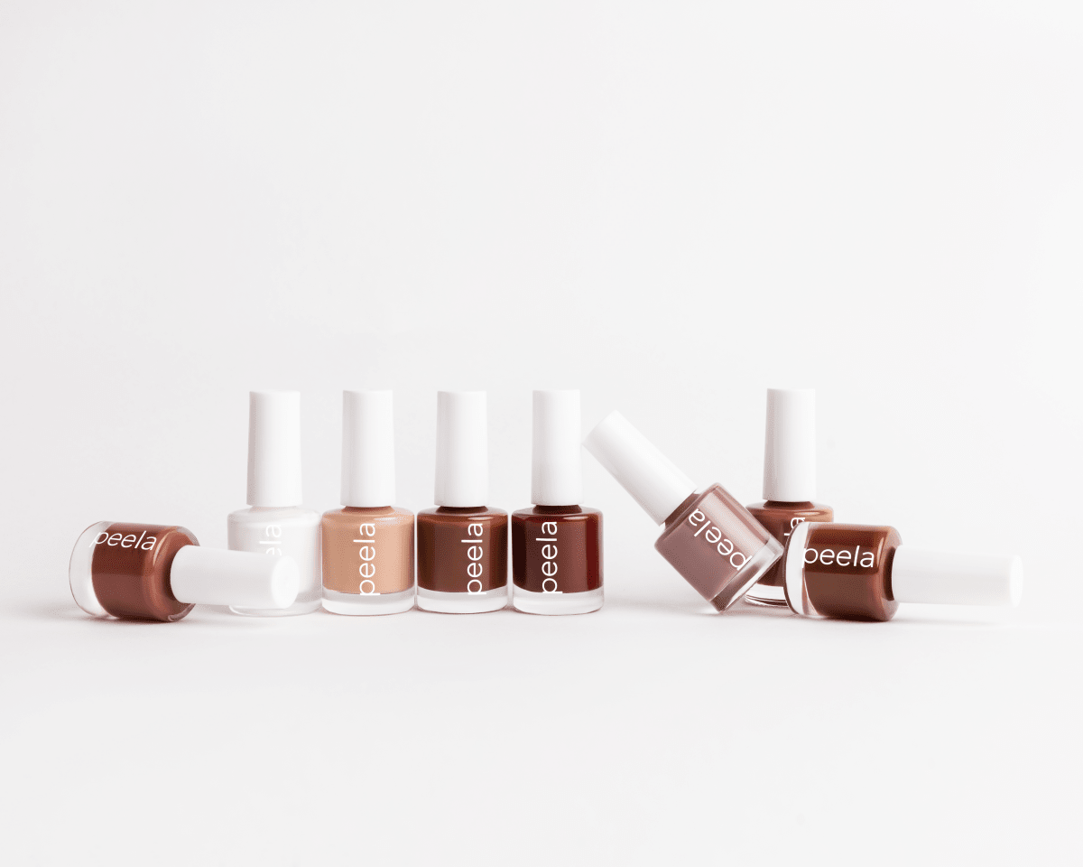 Peela Peelable Nail Polish Signature Set 10ml x 6 Shade Collection - peelanails - peela - peelable - peelablenailpolish - nailpolish - 5ml -10ml - bundles