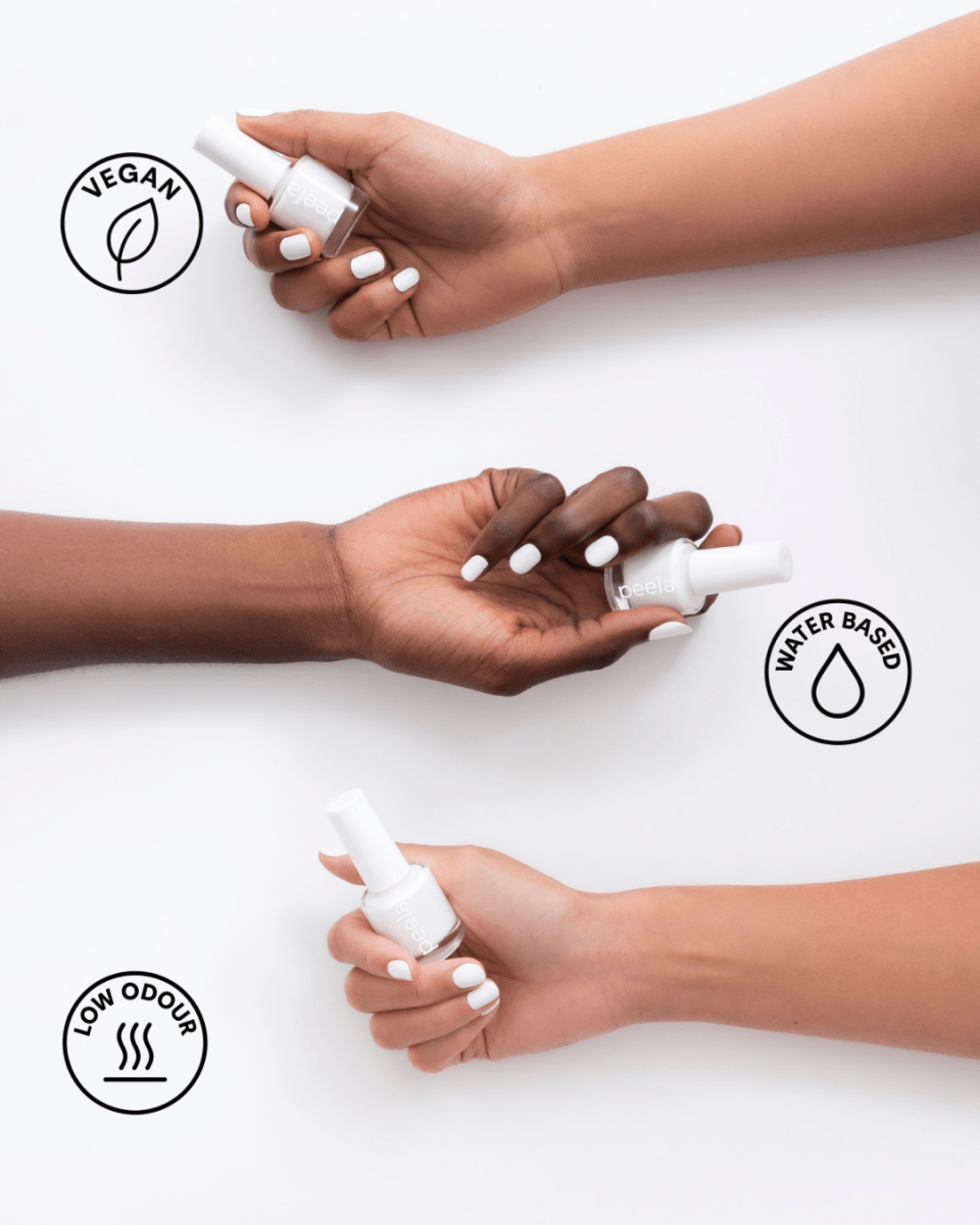 Pure White 01 - 10ml - peelanails - peela - peelable - peelablenailpolish - nailpolish - 5ml - 10ml - bundles