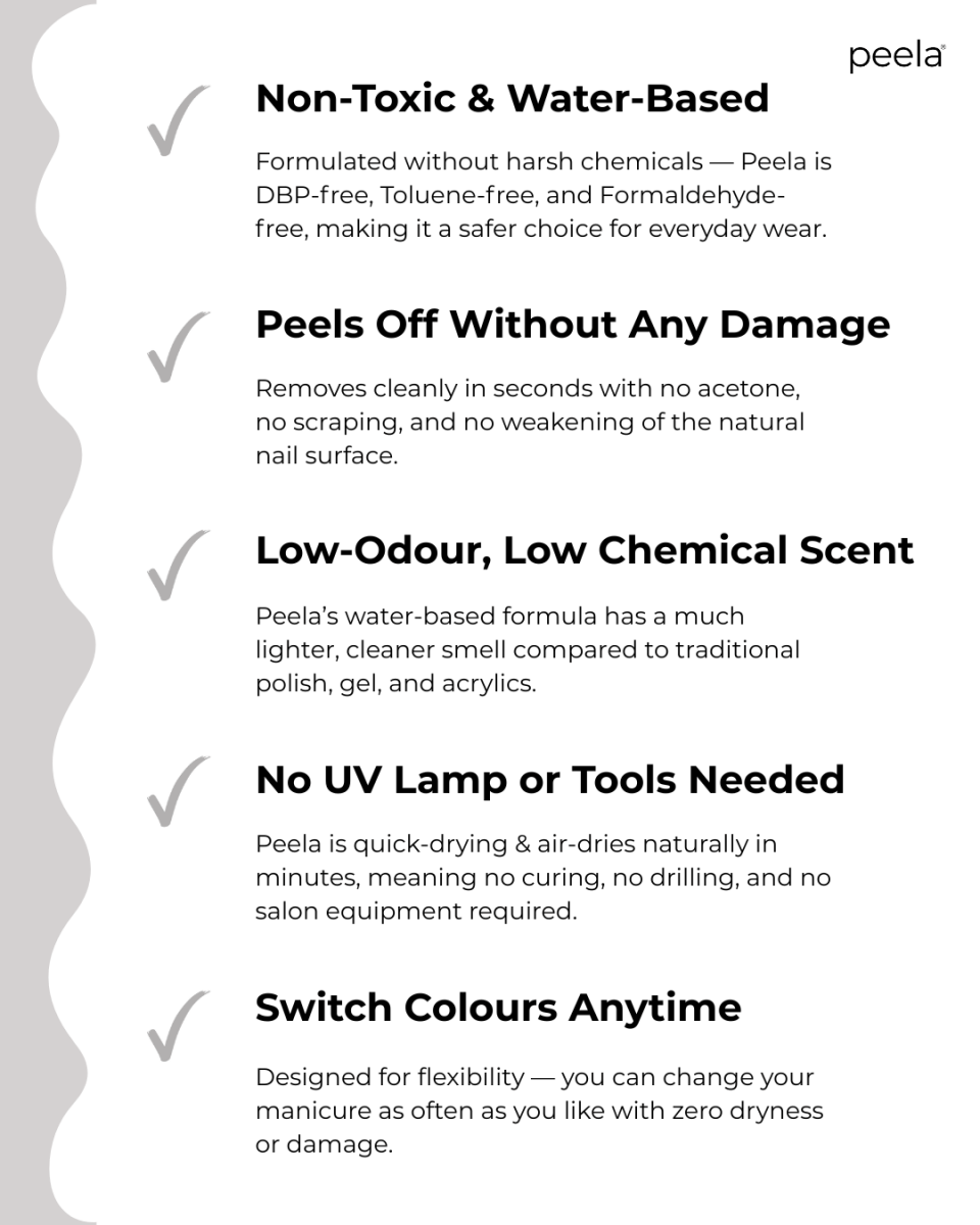 Pure White 01 - 10ml - peelanails - peela - peelable - peelablenailpolish - nailpolish - 5ml - 10ml - bundles