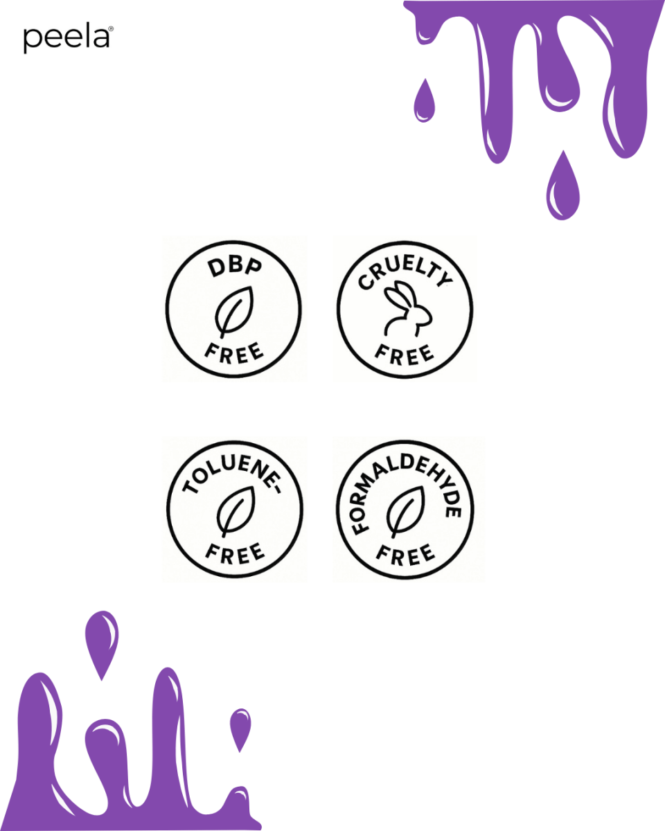 Royal Purple Peela Shade 41 - 5ml - peelanails - peela - peelable - peelablenailpolish - nailpolish - 5ml - 10ml - bundles