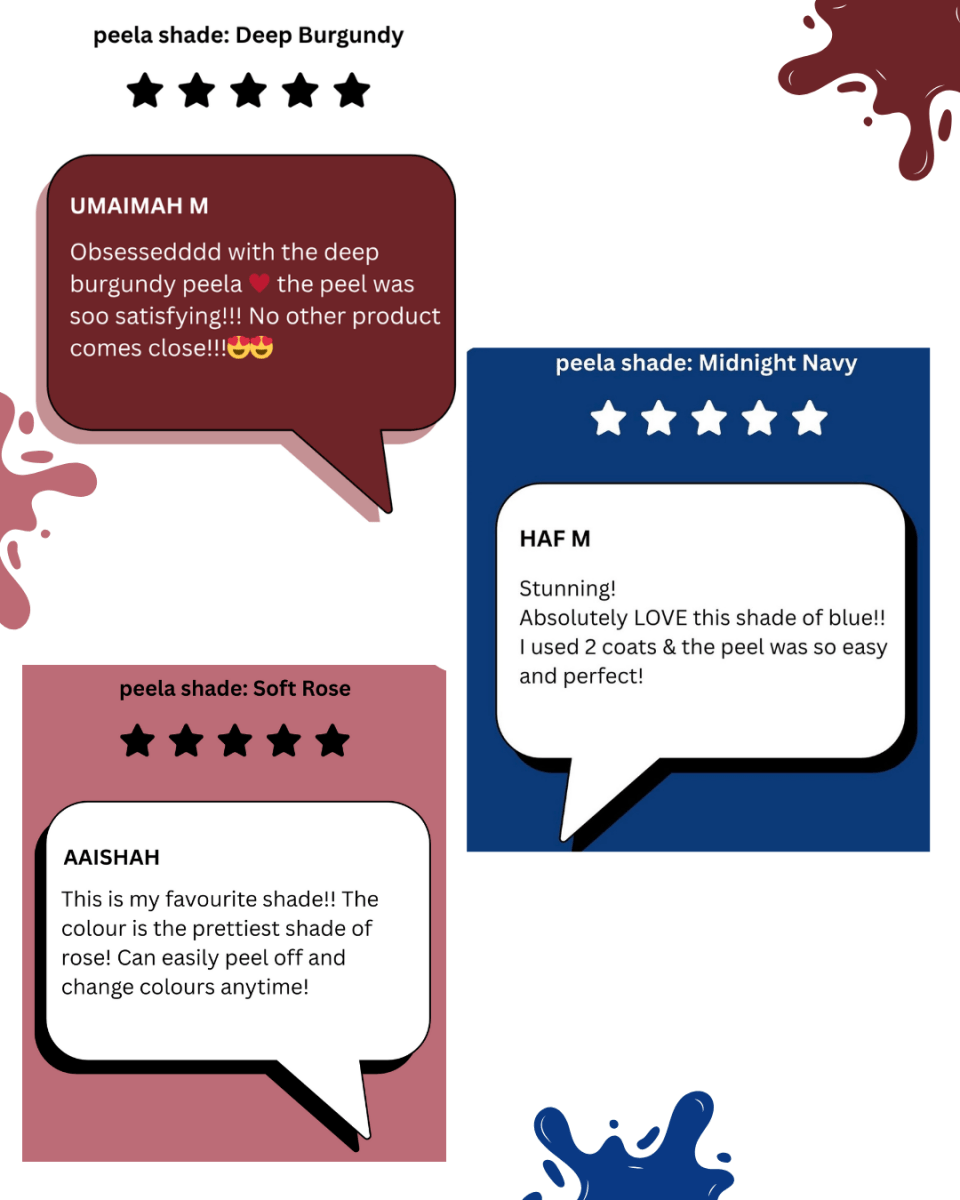 SAVE 22% Off Peela Mini 5ml Set - peelanails - peela - peelable - peelablenailpolish - nailpolish - 5ml - 10ml - bundles