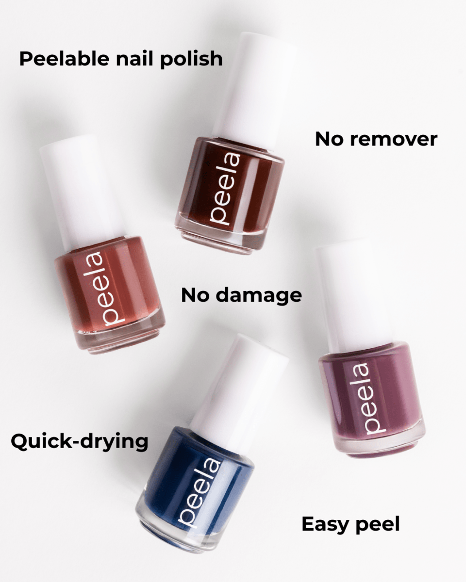 SAVE 22% Off Peela Mini 5ml Set - peelanails - peela - peelable - peelablenailpolish - nailpolish - 5ml - 10ml - bundles