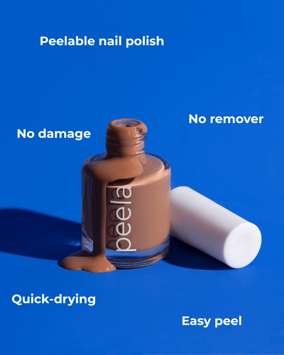 Simply Beige Peela Shade 44 - 10ml - peelanails - peela - peelable - peelablenailpolish - nailpolish - 5ml - 10ml - bundles