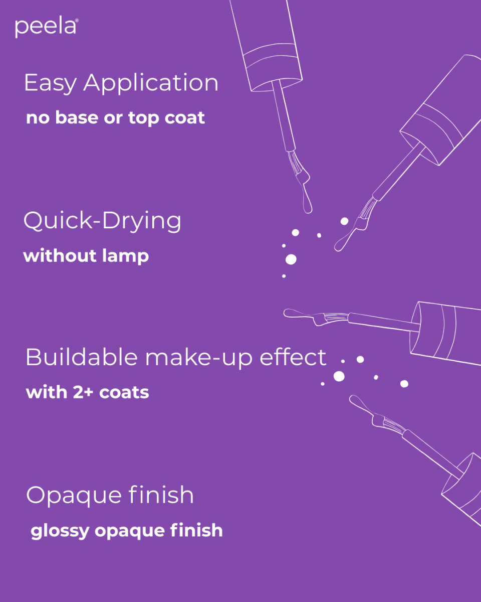 The Night Edition - 3 Luxe Peela Nail Shades - peelanails - peela - peelable - peelablenailpolish - nailpolish - 5ml - 10ml - bundles