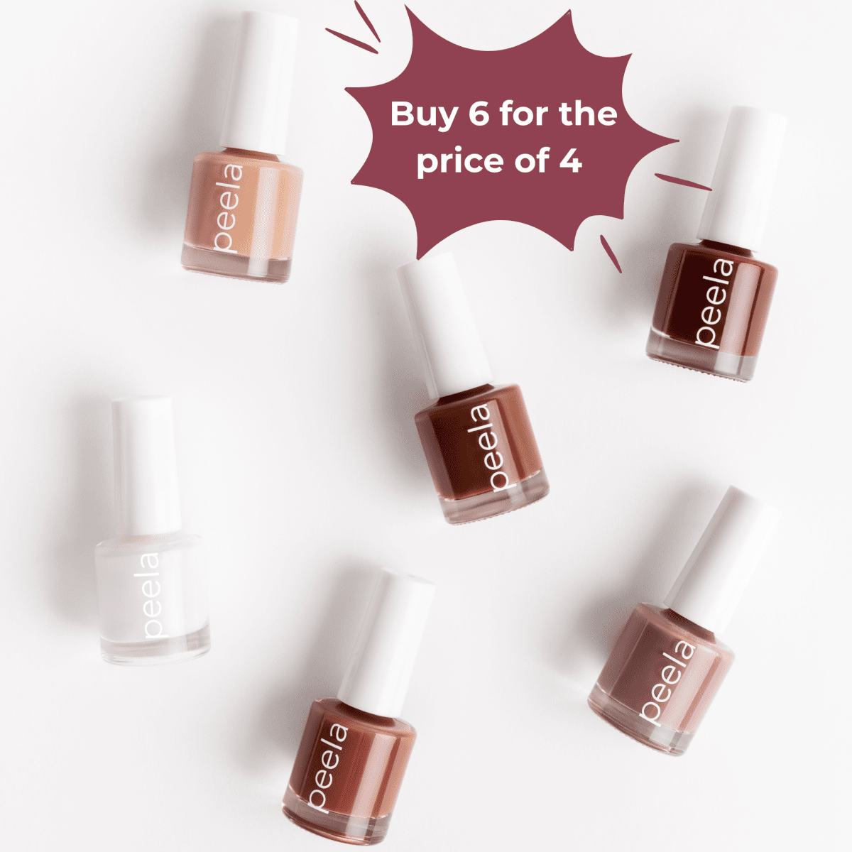 The Signature Set - peelanails - peela - peelable - peelablenailpolish - nailpolish - 5ml - 10ml - bundles